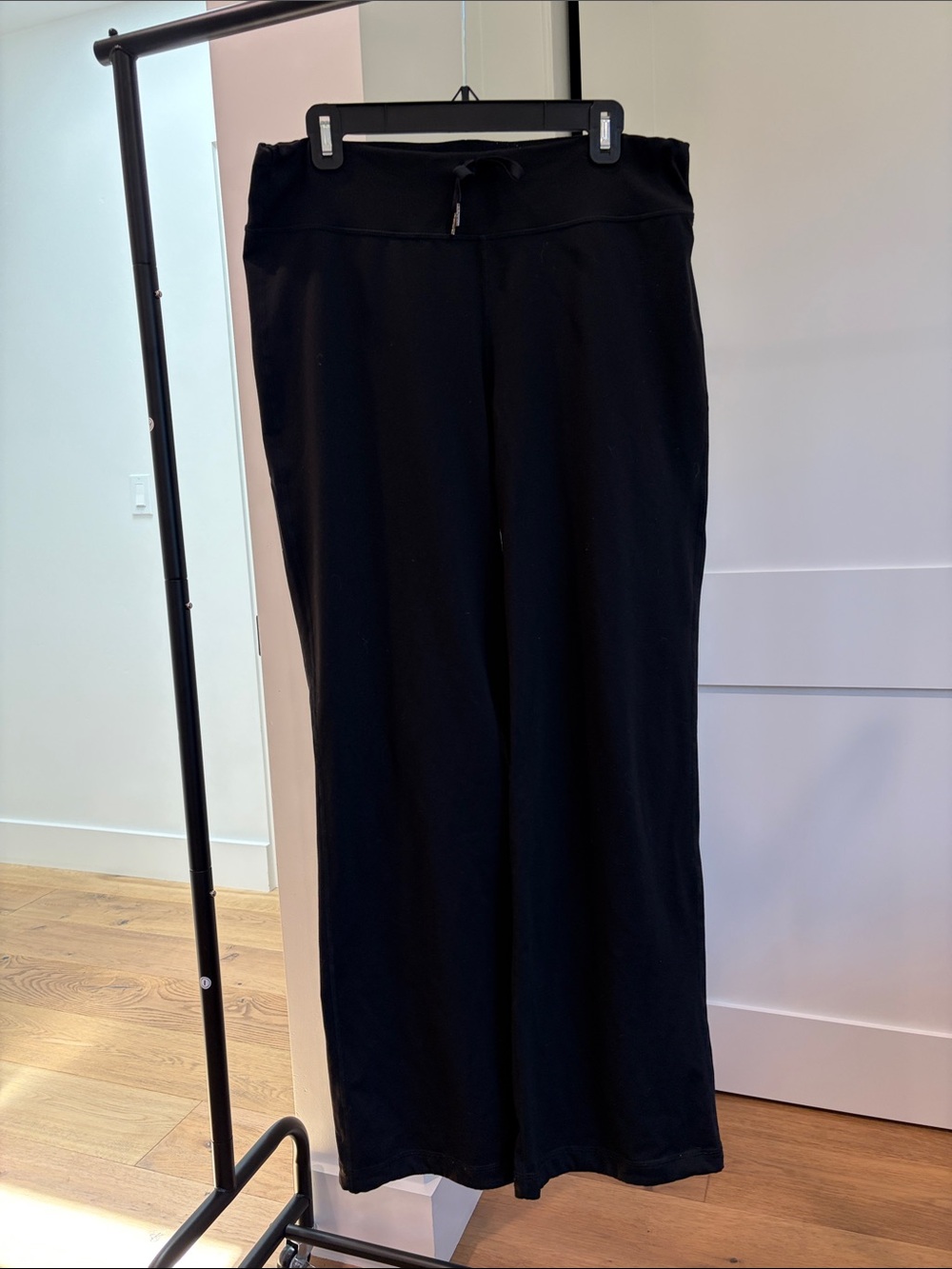 lululemon athletica Black Wide-Leg Drawstring Pants
